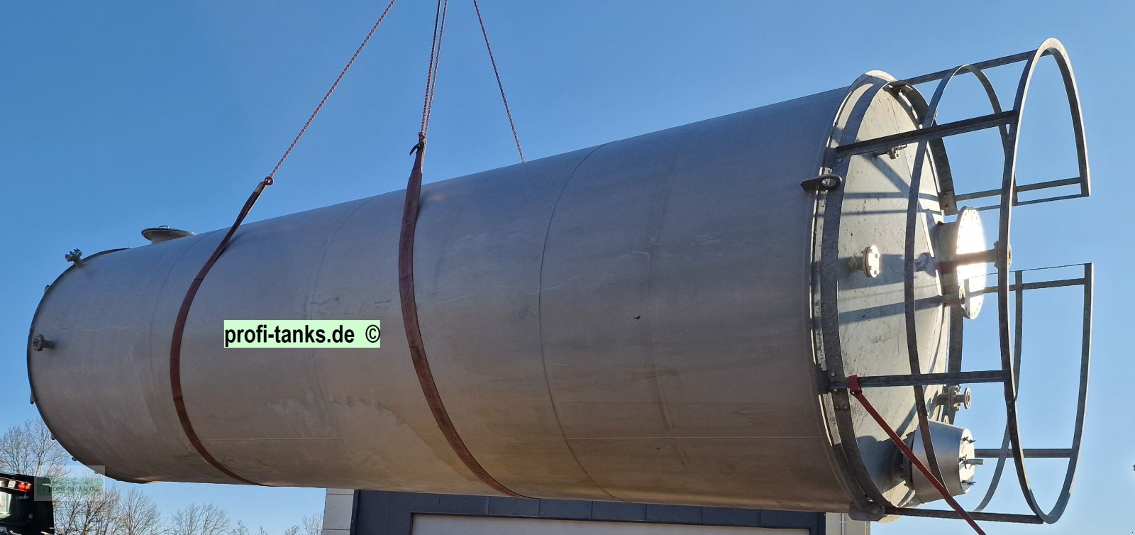 Lagertank des Typs Sonstige S58 gebrauchter 67.000 L Stahltank innen beschichtet Wassertank Lagertank Silo, Gebrauchtmaschine in Hillesheim (Bild 10)