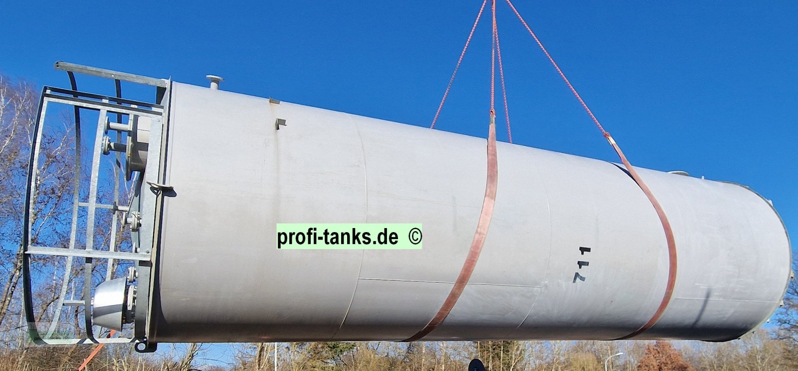 Lagertank des Typs Sonstige S58 gebrauchter 67.000 L Stahltank innen beschichtet Wassertank Lagertank Silo, Gebrauchtmaschine in Hillesheim (Bild 11)