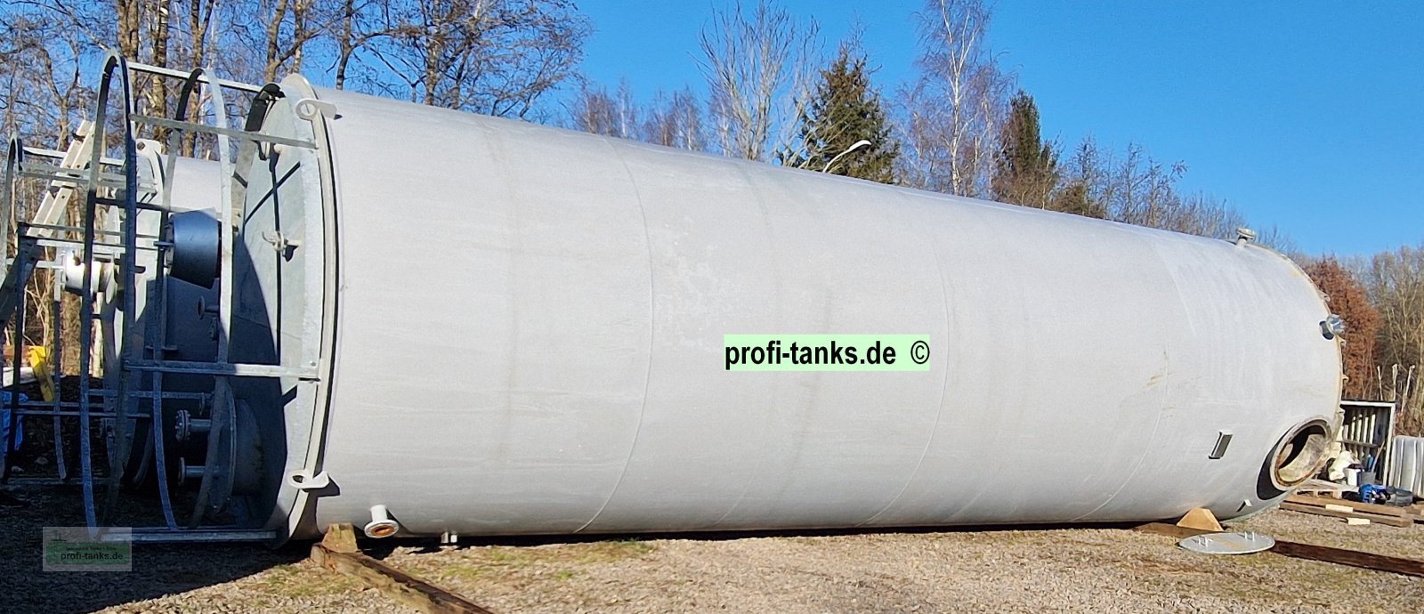 Lagertank des Typs Sonstige S58 gebrauchter 67.000 L Stahltank innen beschichtet Wassertank Lagertank Silo, Gebrauchtmaschine in Hillesheim (Bild 12)