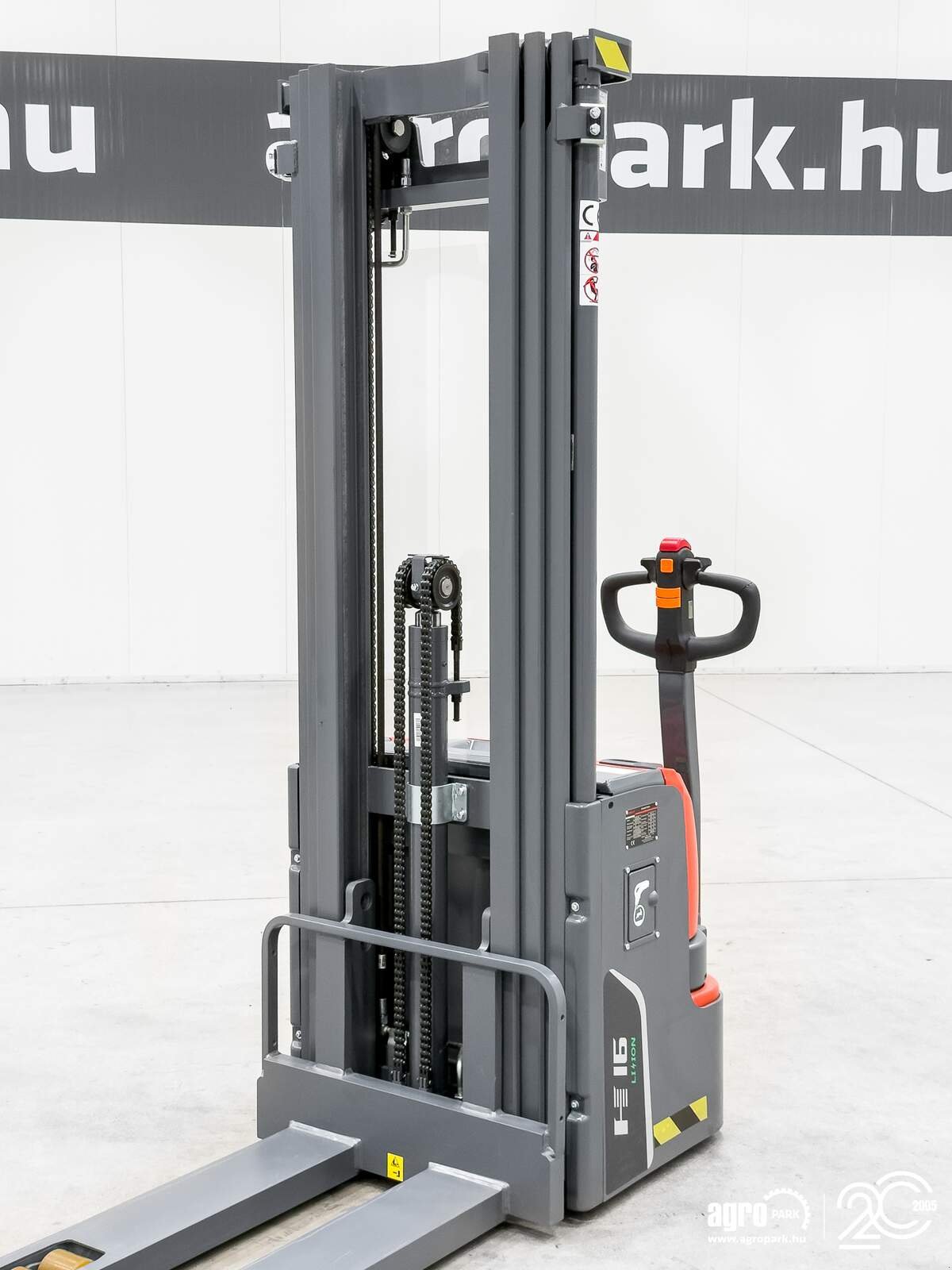 Lagertechnik & Stapeln типа Heli 1,6 ton high-performance Li-ion electric pedestrian pallet stacker stacker with 5 meter lift, Gebrauchtmaschine в Csengele (Фотография 11)