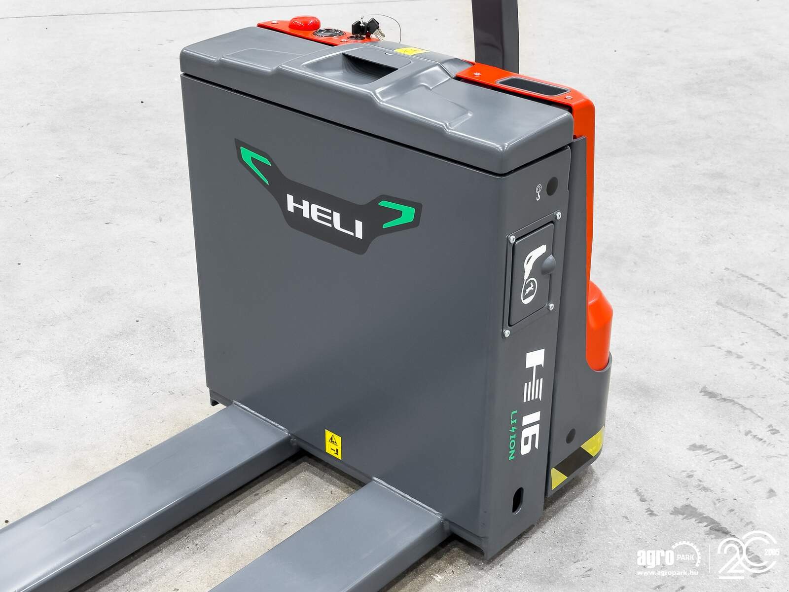 Lagertechnik & Stapeln типа Heli 1,6 ton high-performance Li-ion electric pedestrian pallet truck, Gebrauchtmaschine в Csengele (Фотография 20)
