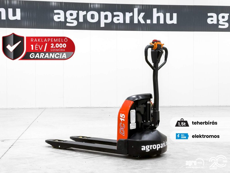Lagertechnik & Stapeln типа Heli electric pallet truck with lithium-ion battery, 1500 kg load capacity, Gebrauchtmaschine в Csengele (Фотография 1)