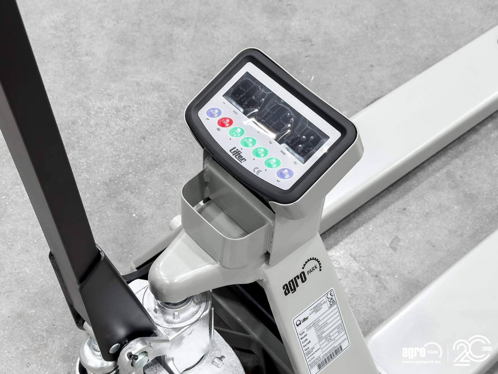 Lagertechnik & Stapeln типа Pramac PY20 2.000 kg lifting capacity, Made in Italy, premium, hydraulic weighing pallet trucks, Gebrauchtmaschine в Csengele (Фотография 22)