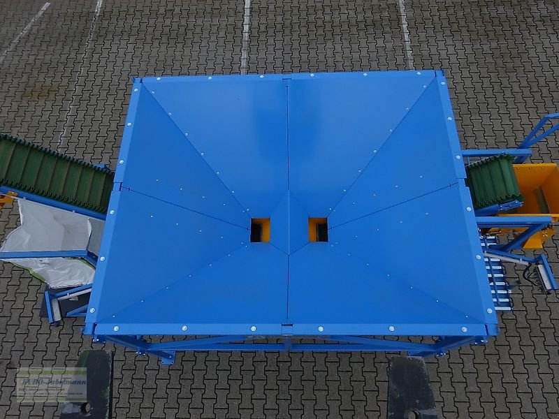 Lagertechnik des Typs EURO-Jabelmann Doppelabsackstand Modell BBF TN210 E, für Strohpellets, Dünger, Getreide und andere Schüttgüter, Neumaschine in Itterbeck (Bild 12)