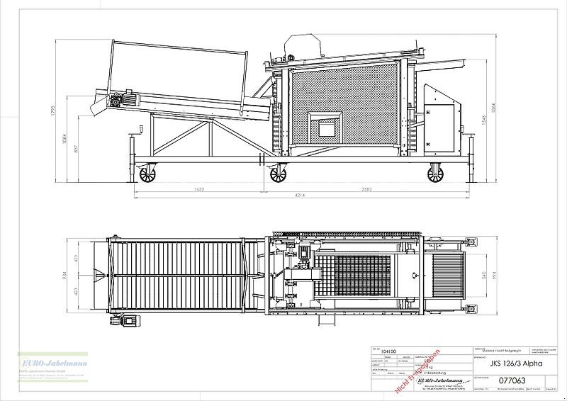 Lagertechnik des Typs EURO-Jabelmann JKS 126/3 Alpha, optional: Verlesetisch + Ausstosser, Neumaschine in Itterbeck (Bild 13)