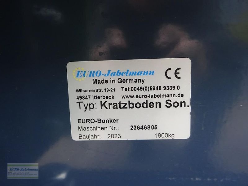 Lagertechnik des Typs EURO-Jabelmann Kratzbodenbunker, Förderband, Vorführmaschine, 2023, Vorführmaschine in Itterbeck (Bild 12)