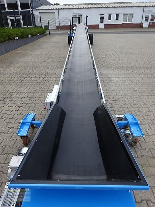 Lagertechnik Türe ait EURO-Jabelmann Muldenband, Glattband, Förderband, 16000 mm lang, NEU, Neumaschine içinde Itterbeck (resim 3)