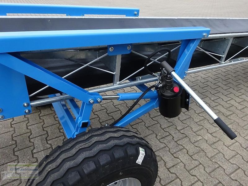 Lagertechnik Türe ait EURO-Jabelmann Muldenband, Glattband, Förderband, 16000 mm lang, NEU, Neumaschine içinde Itterbeck (resim 8)