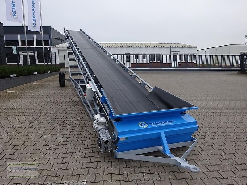 Lagertechnik des Typs EURO-Jabelmann Muldenband V 141000, 14 m lang, 1000 mm Gurtbreite, NEU, Neumaschine in Itterbeck (Bild 4)