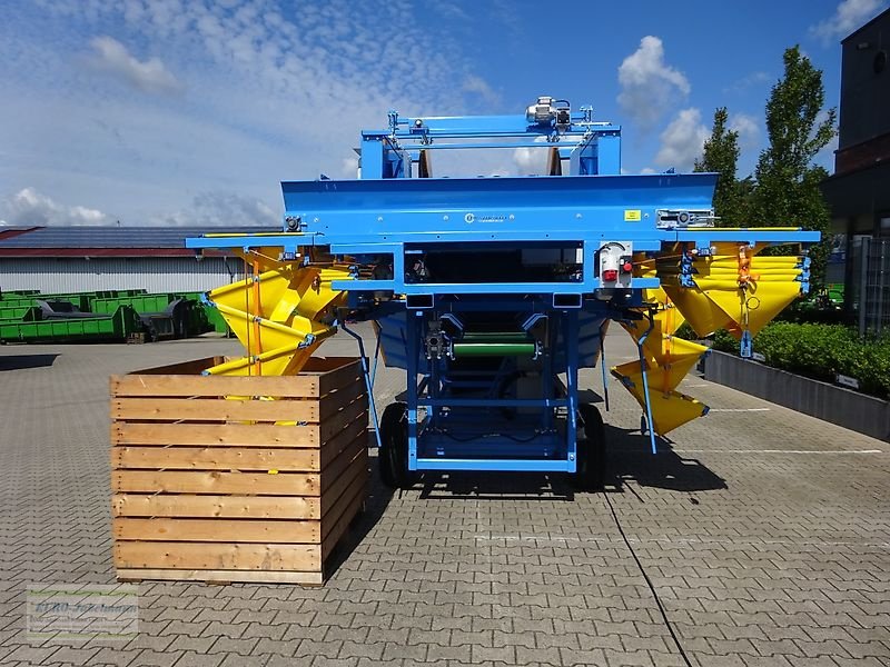 Lagertechnik des Typs EURO-Jabelmann Sturzbunker V 45120, Spiralenterder, Siebband, Kistenfüller, NEU, Neumaschine in Itterbeck (Bild 4)