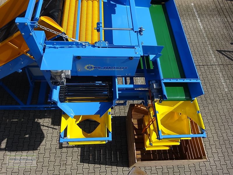 Lagertechnik des Typs EURO-Jabelmann Sturzbunker V 45120, Spiralenterder, Siebband, Kistenfüller, NEU, Neumaschine in Itterbeck (Bild 21)