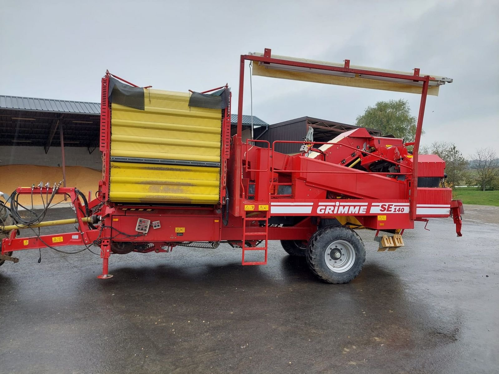 Lagertechnik des Typs Grimme SE 140, Gebrauchtmaschine in Rovisce (Bild 5)