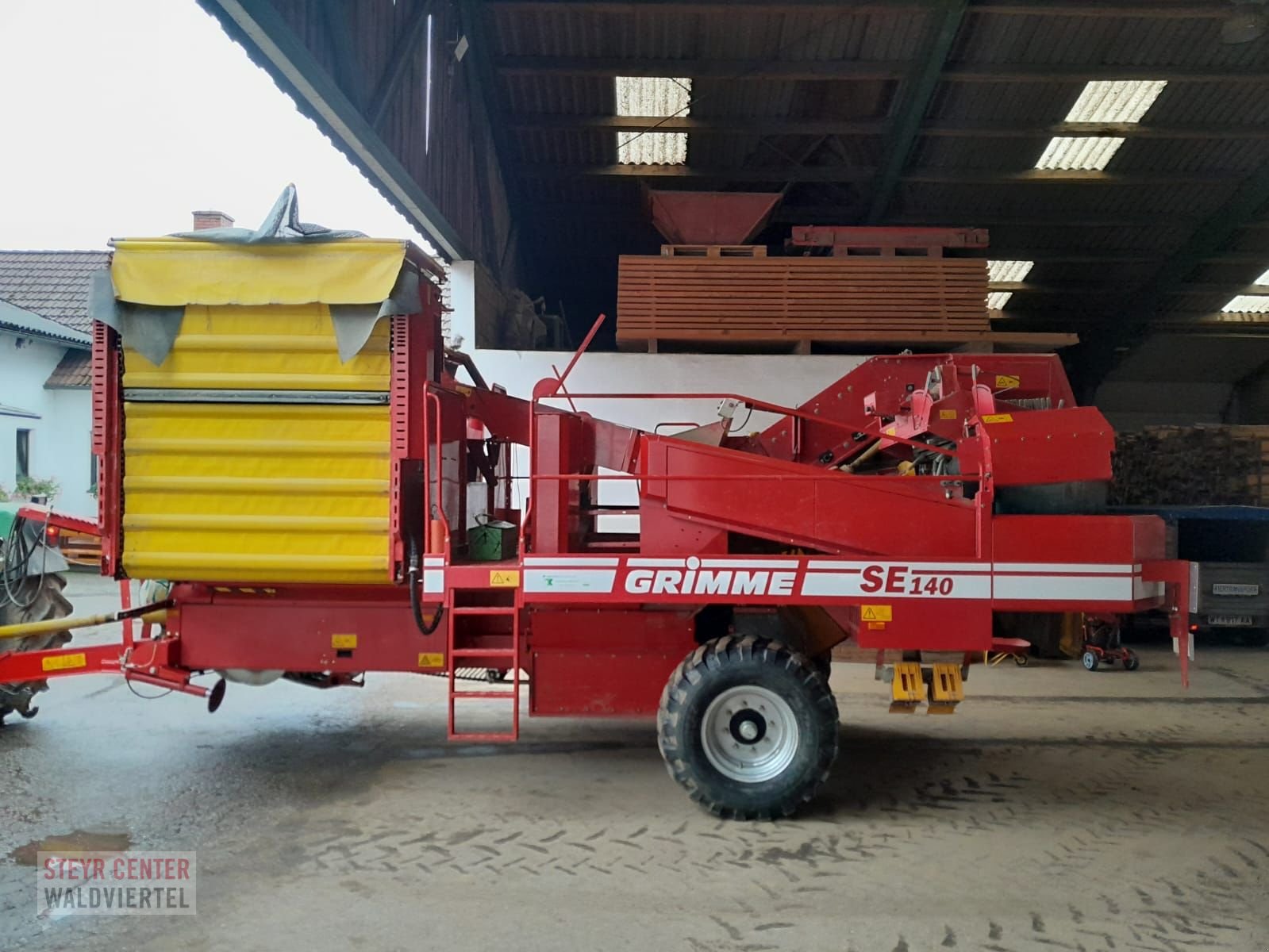 Lagertechnik типа Grimme SE 140, Gebrauchtmaschine в Vitis (Фотография 1)