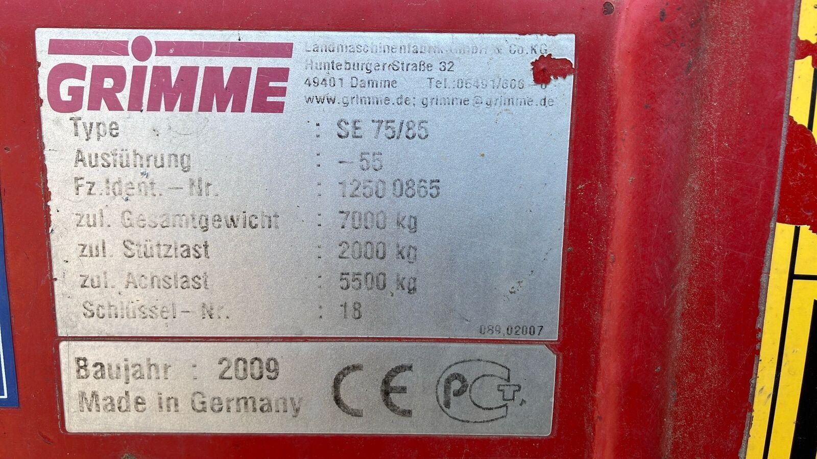 Lagertechnik of the type Grimme SE 85-55, Gebrauchtmaschine in Zwettl (Picture 14)