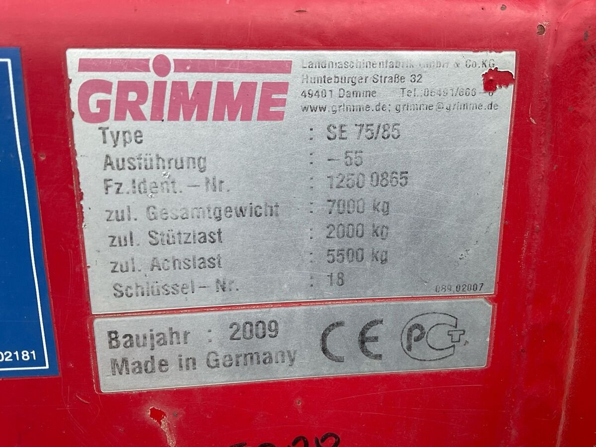 Lagertechnik of the type Grimme SE 85-55, Gebrauchtmaschine in Zwettl (Picture 15)