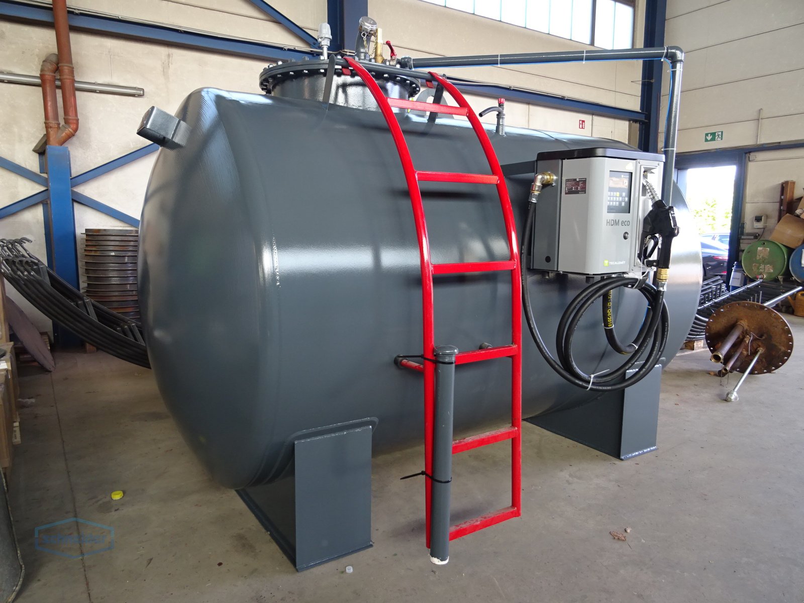 Lagertechnik des Typs Schneider Dieseltankstelle Heimtankstelle Zapfpumpe mit Datenerfassung, Neumaschine in Söhrewald (Bild 3)