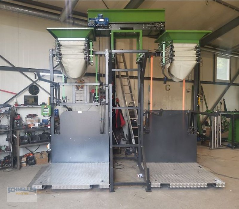 Lagertechnik des Typs Schneller Povetec DOPPEL BIG BAG Füller, Neumaschine in Hainsfarth (Bild 3)