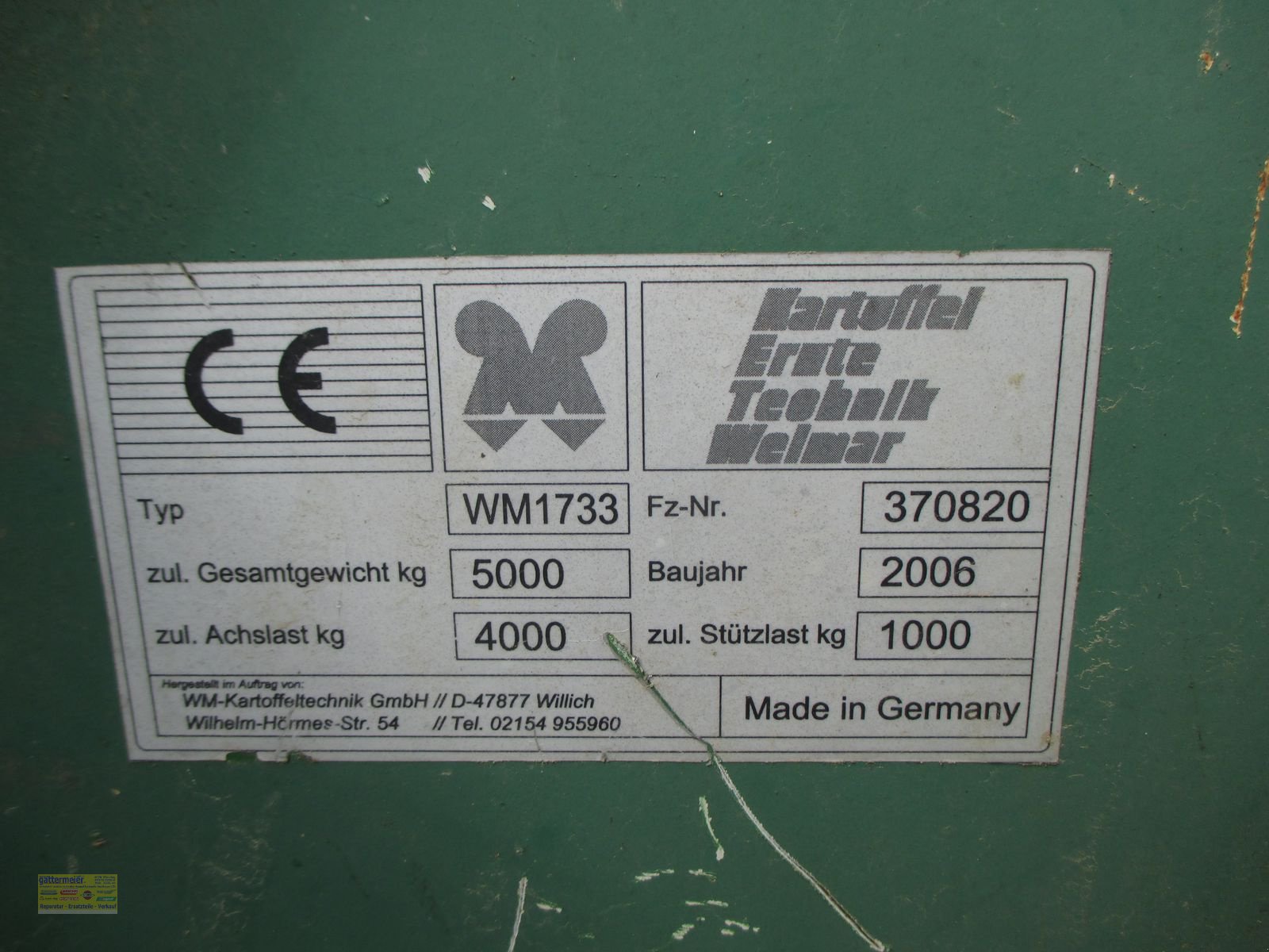 Lagertechnik des Typs Wühlmaus WM 1733, Gebrauchtmaschine in Eferding (Bild 8)