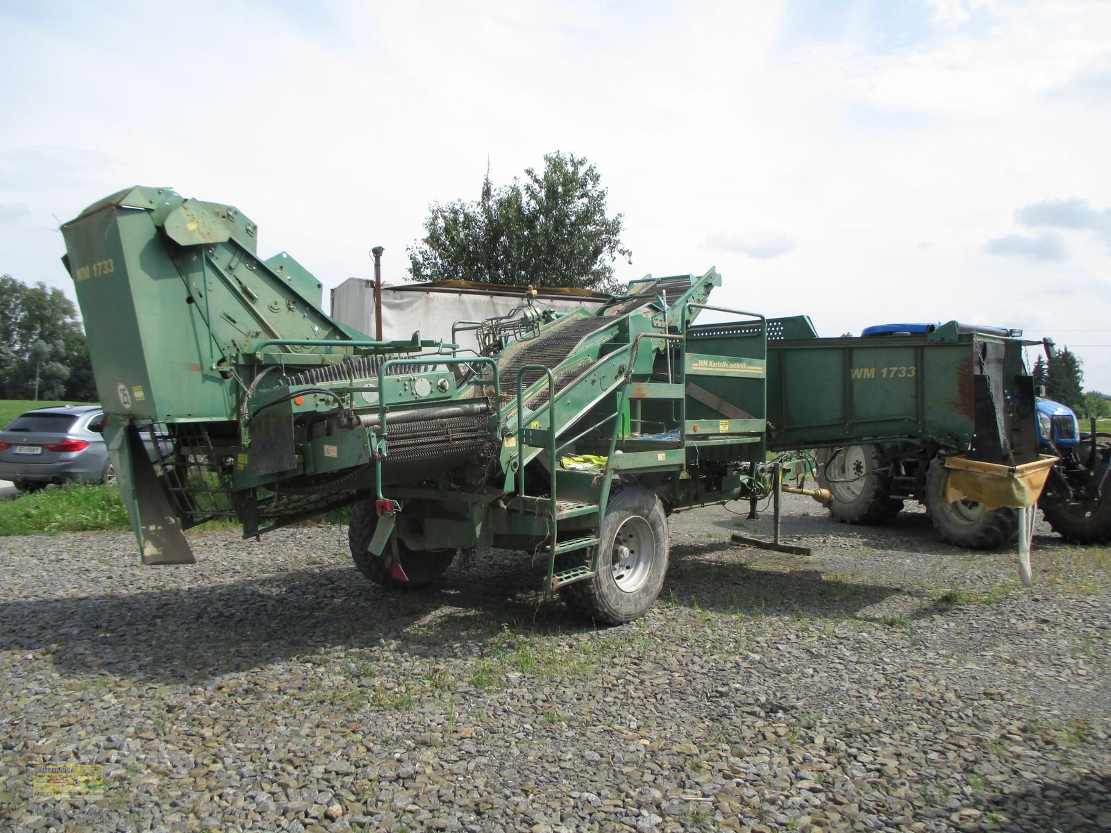 Lagertechnik des Typs Wühlmaus WM 1733, Gebrauchtmaschine in Eferding (Bild 1)