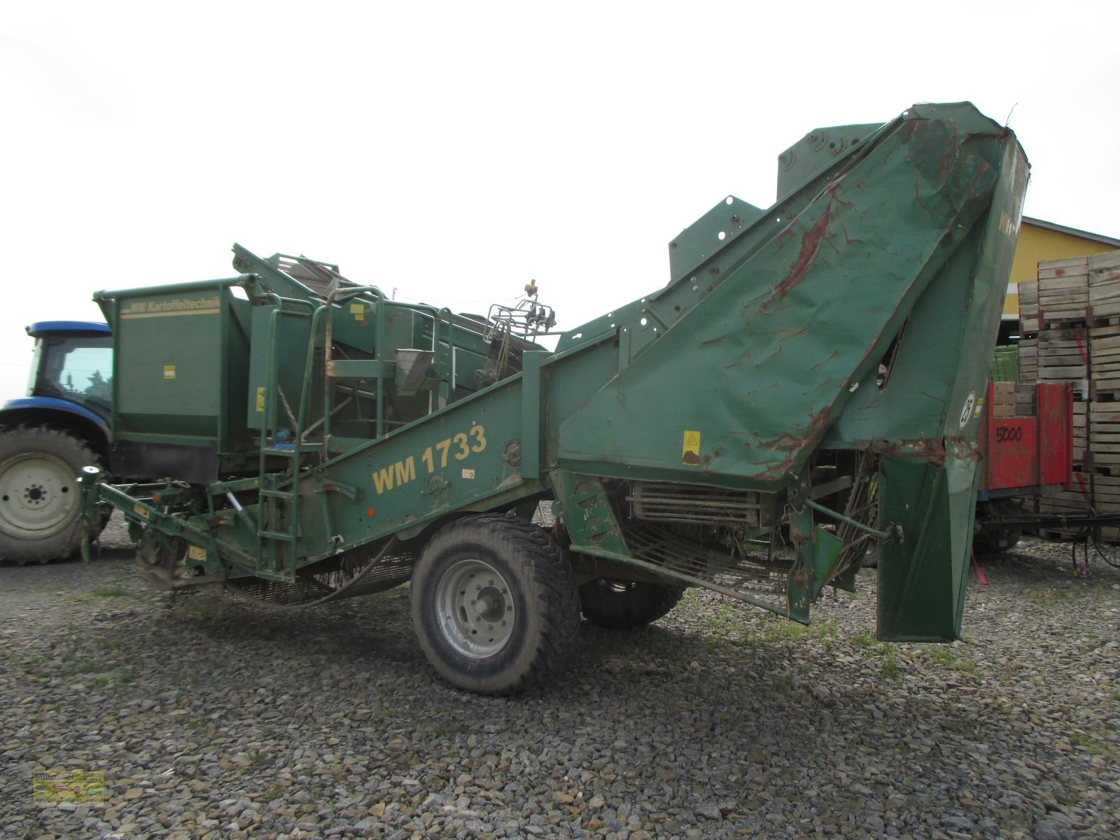 Lagertechnik des Typs Wühlmaus WM 1733, Gebrauchtmaschine in Eferding (Bild 5)