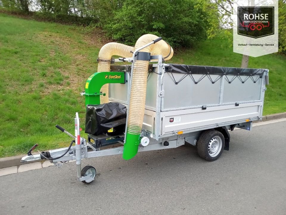 Laubsauggerät & Blasgerät a típus Böckmann RK-AL2514/15 Laubsauger 14Ps Heckkipper, Gebrauchtmaschine ekkor: Unterwellenborn (Kép 3)