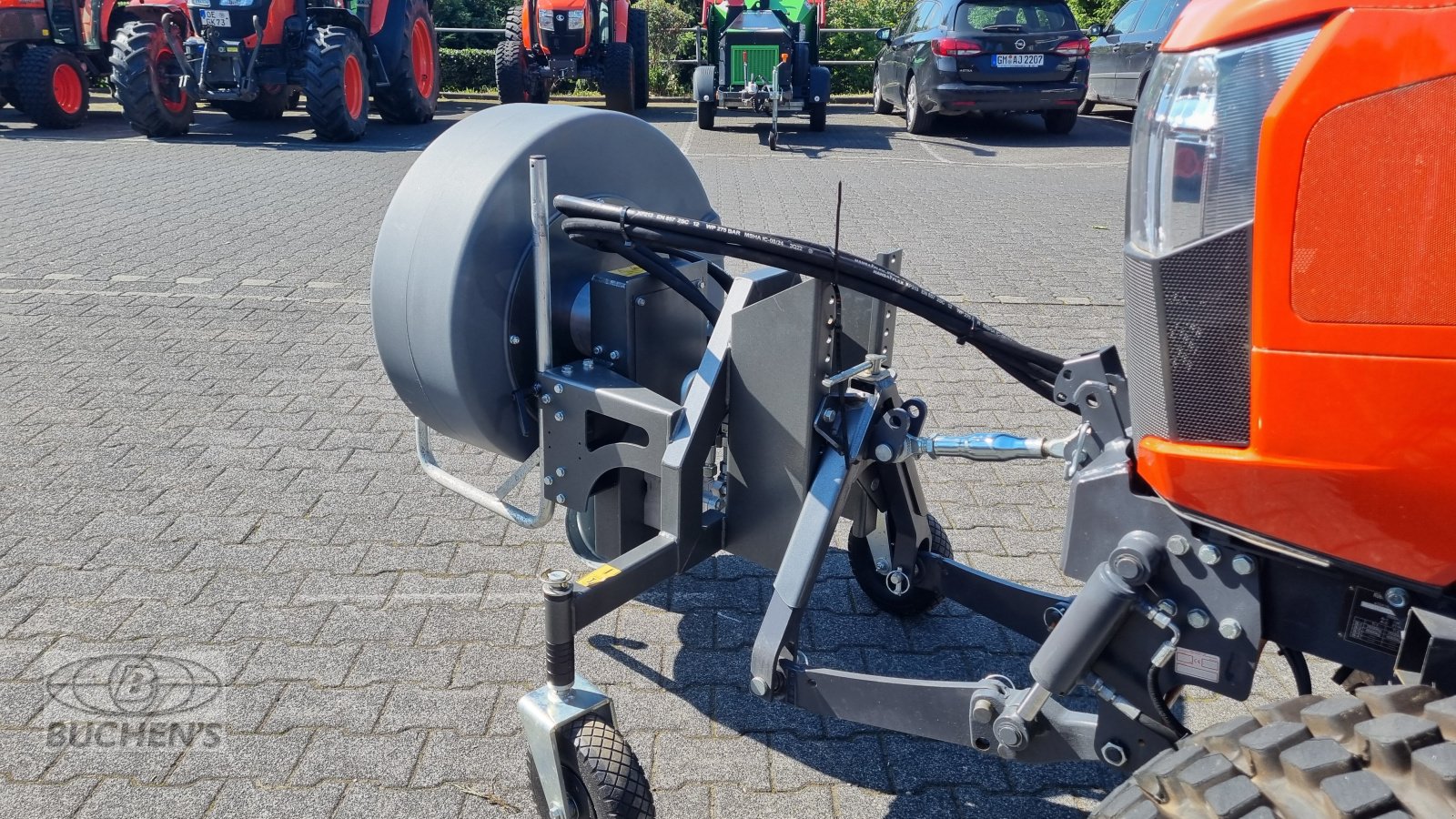 Laubsauggerät & Blasgerät tipa Kersten LBV 6900 Großflächenbläser, Neumaschine u Olpe (Slika 7)