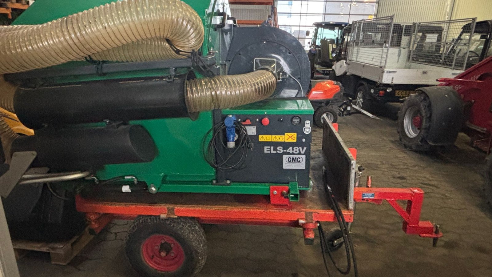 Laubsauggerät & Blasgerät za tip Sonstige ELS-L monteret på vogn, Gebrauchtmaschine u Glamsbjerg (Slika 4)