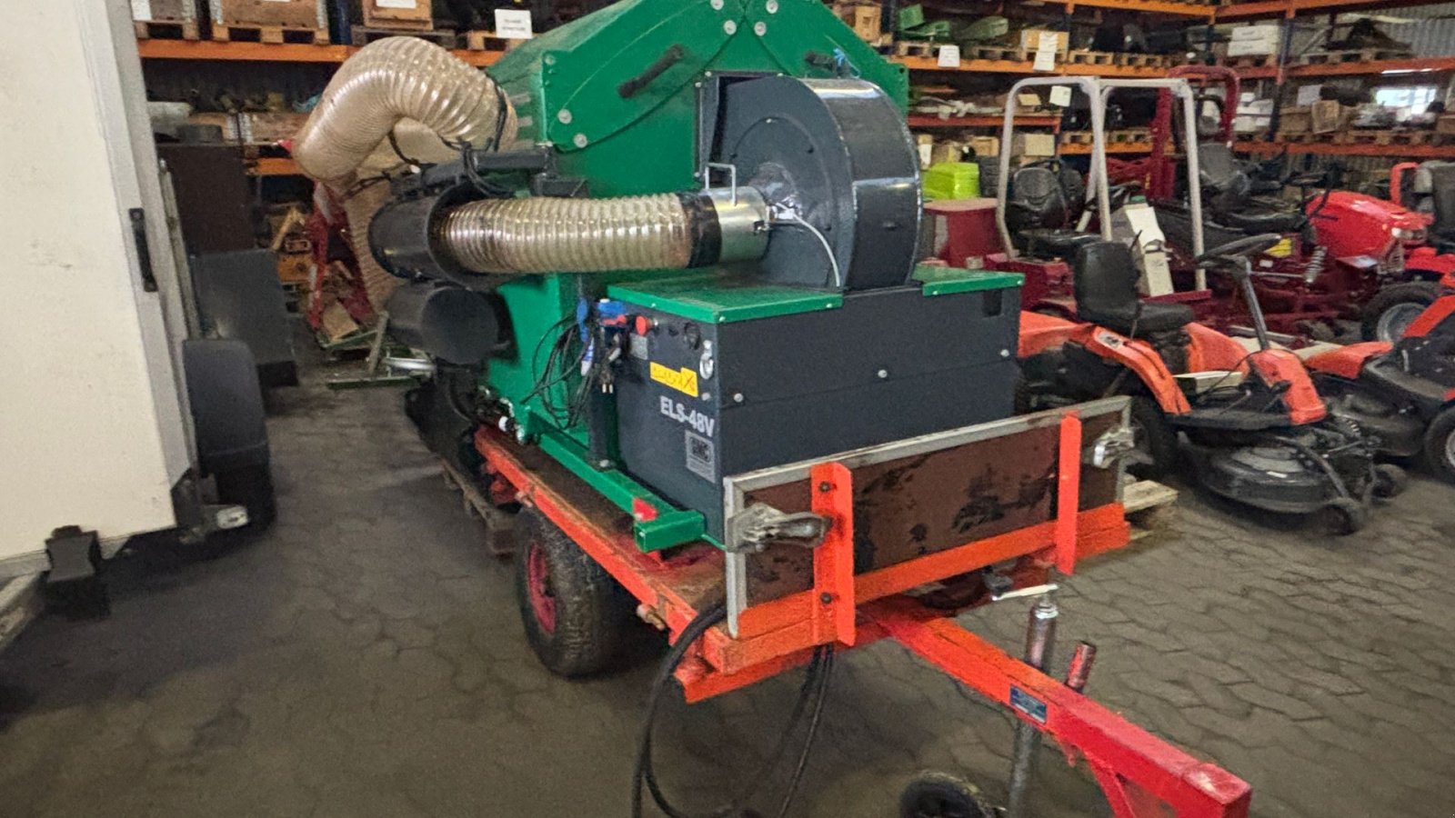 Laubsauggerät & Blasgerät za tip Sonstige ELS-L monteret på vogn, Gebrauchtmaschine u Glamsbjerg (Slika 3)