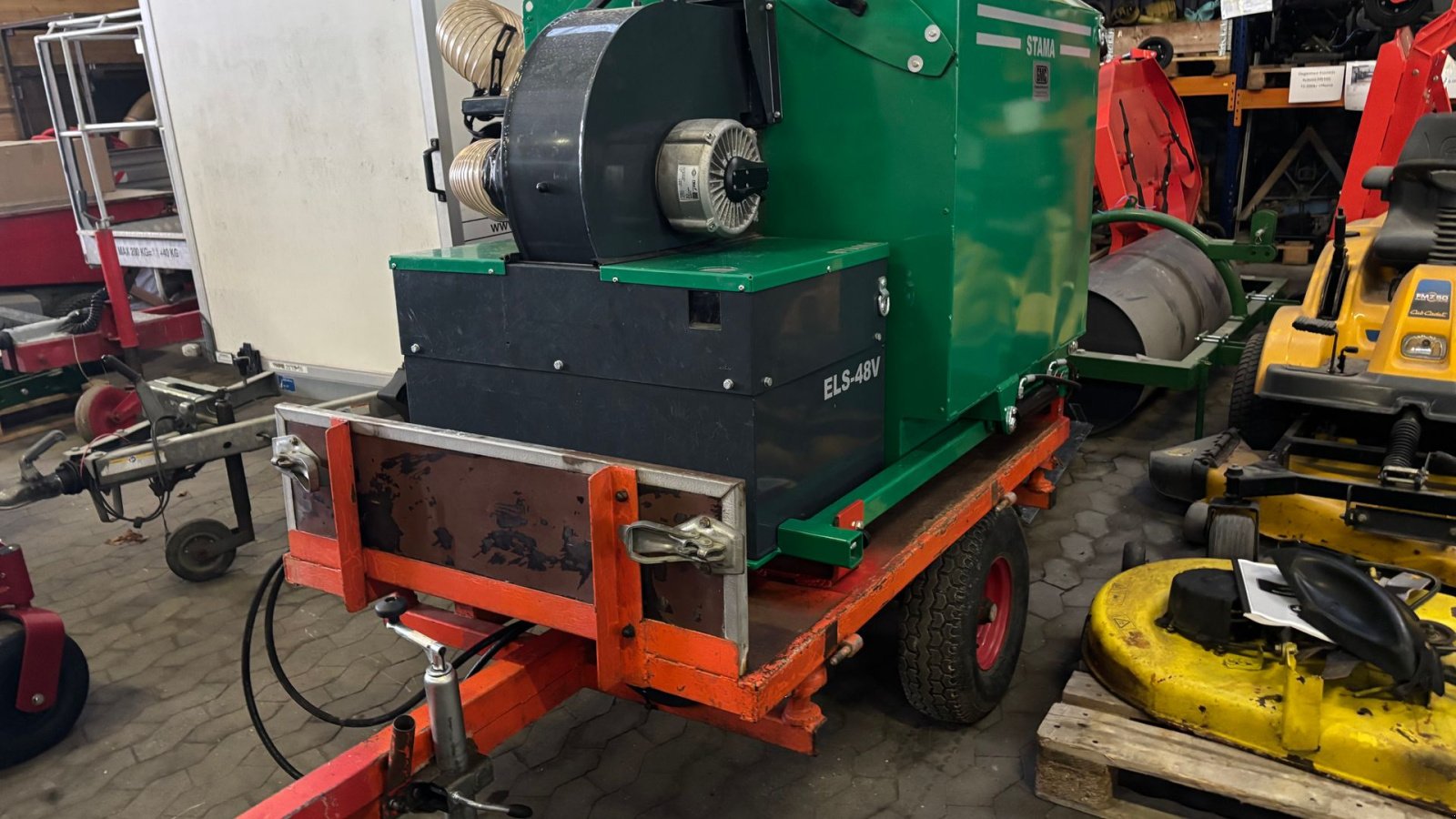 Laubsauggerät & Blasgerät za tip Sonstige ELS-L monteret på vogn, Gebrauchtmaschine u Glamsbjerg (Slika 2)
