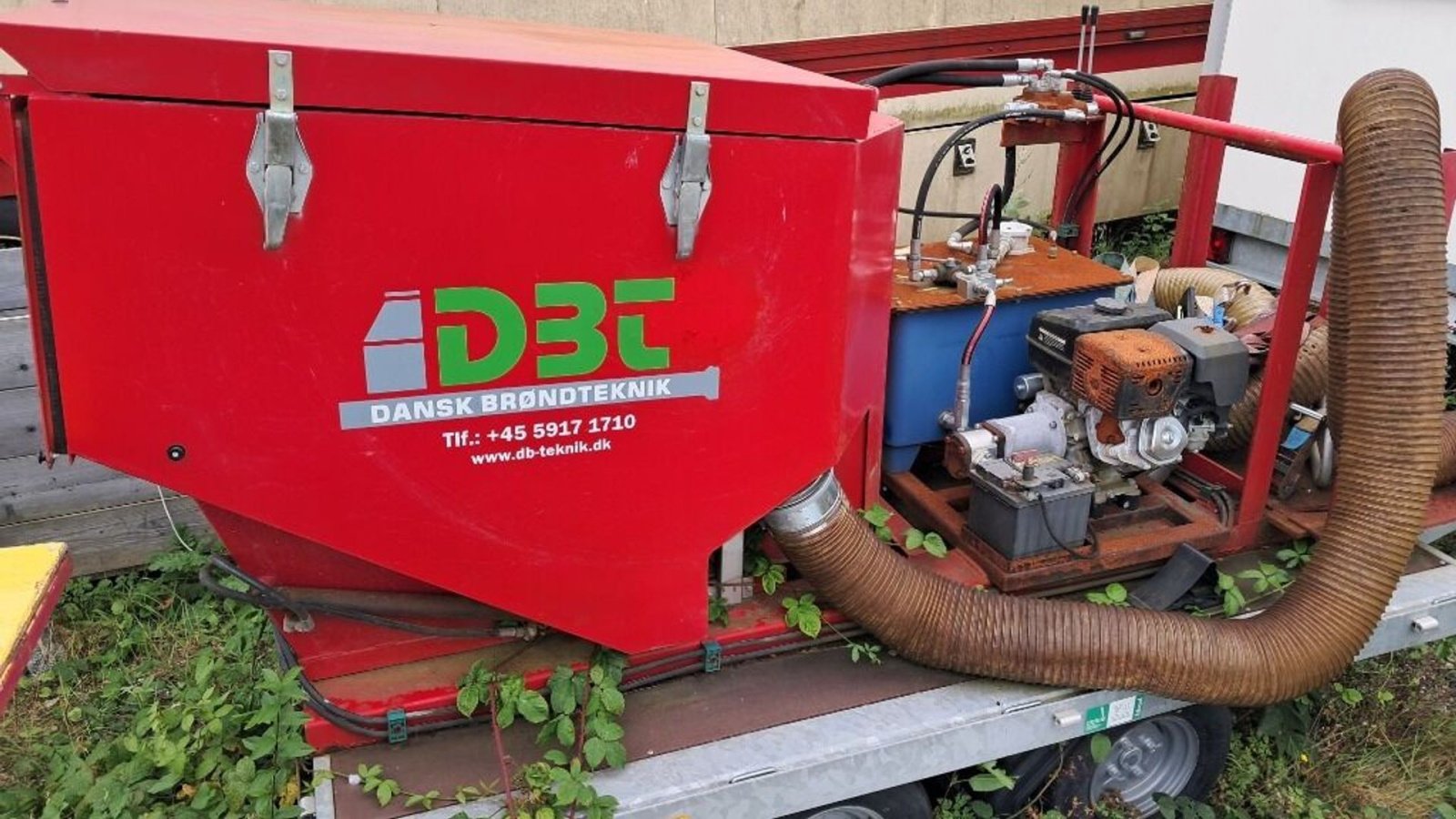 Laubsauggerät & Blasgerät типа Sonstige på trailer, Gebrauchtmaschine в Rødovre (Фотография 4)