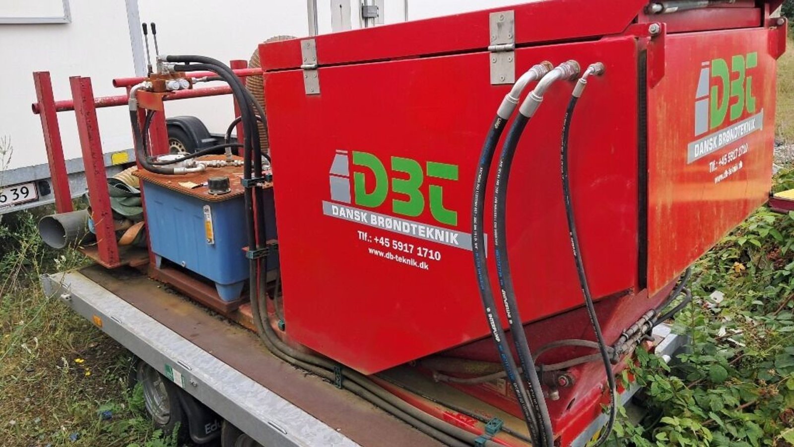 Laubsauggerät & Blasgerät типа Sonstige på trailer, Gebrauchtmaschine в Rødovre (Фотография 3)