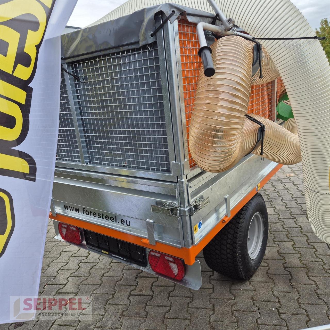 Laubsauggerät & Blasgerät Türe ait Wiedenmann FT-1600 COCL PROVAC Foresteel, Neumaschine içinde Groß-Umstadt (resim 3)