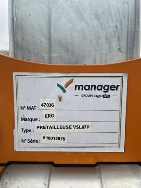 Laubschneider des Typs Binger VSL07P, Neumaschine in Carcassonne (Bild 6)