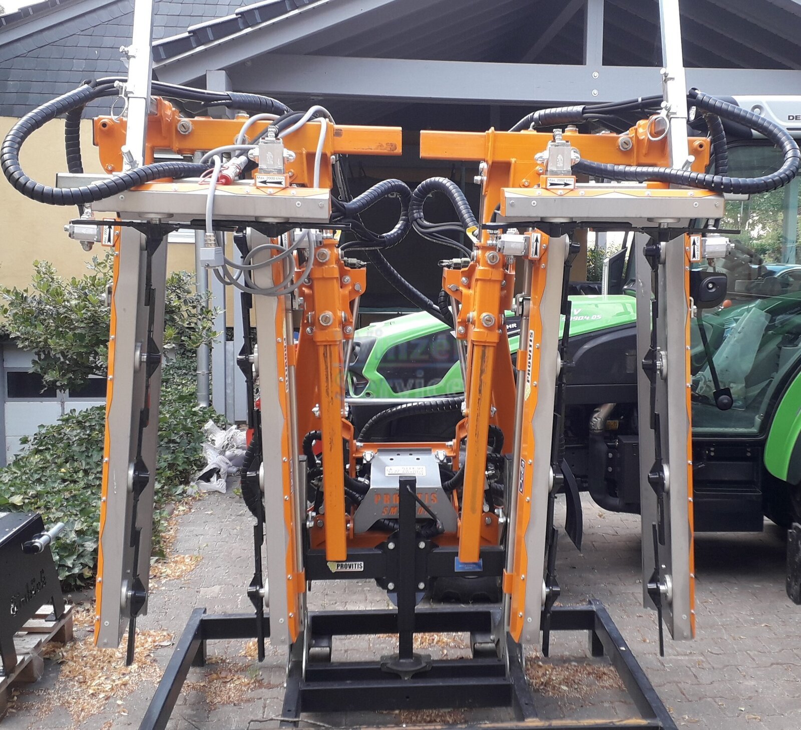 Laubschneider des Typs Provitis ST 120 Optima RC 163, Neumaschine in Dannstadt-Schauernheim (Bild 2)