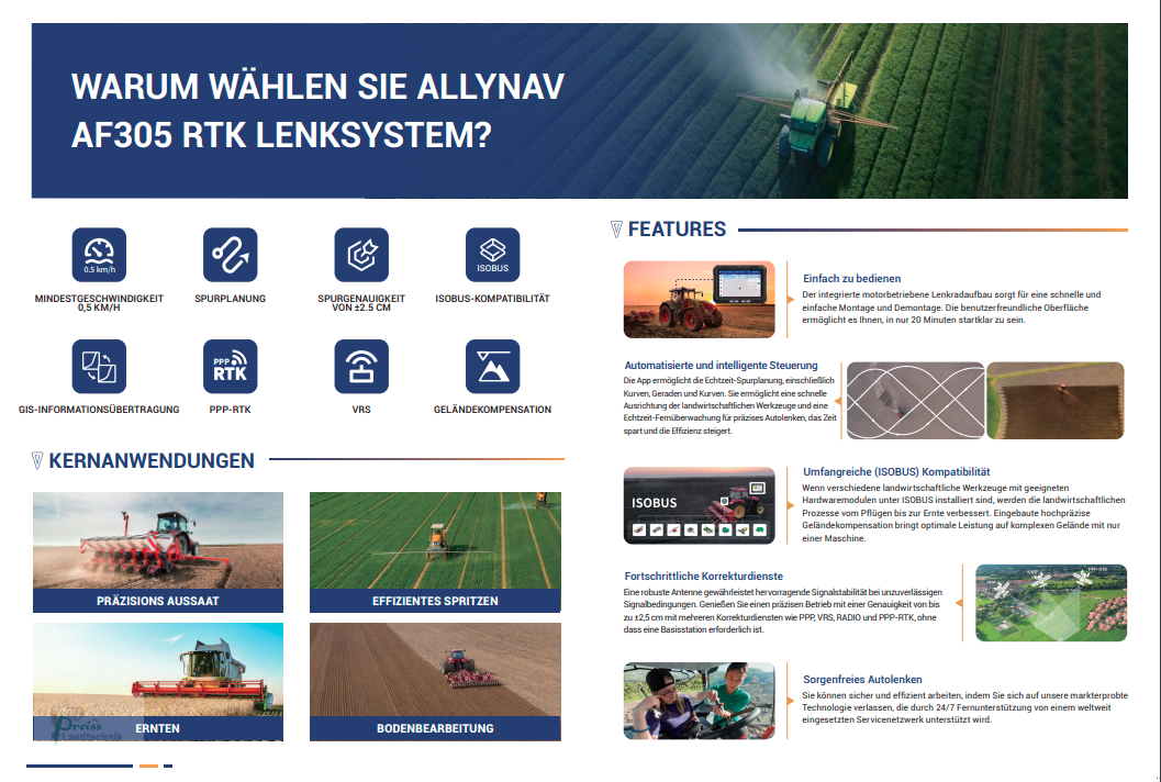 Lenksystem от тип Allynav AF305, Neumaschine в Bad Kötzting (Снимка 2)