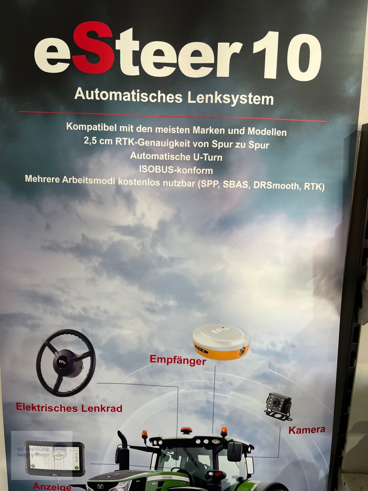 Lenksystem от тип EFI eSteer 10, Neumaschine в Höslwang (Снимка 1)