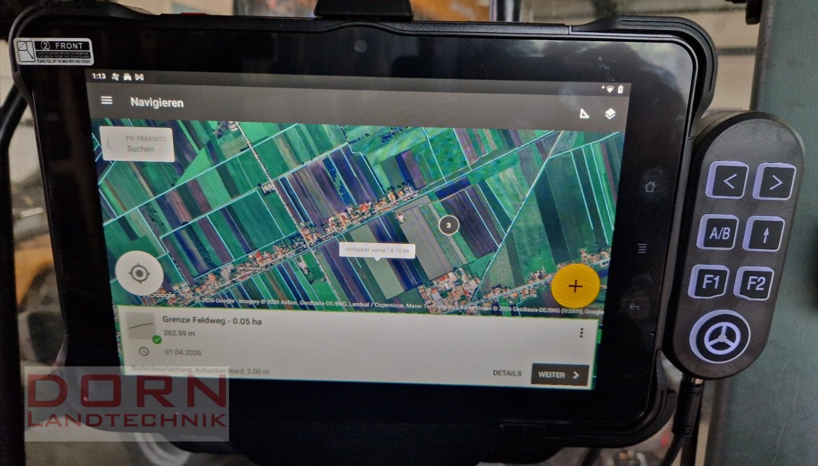 Lenksystem vrste FieldBee PowerSteer, Neumaschine v Schierling (Slika 5)