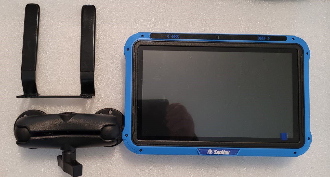 Lenksystem van het type SunNav Navigation AG 500, Neumaschine in Waldburg (Foto 10)