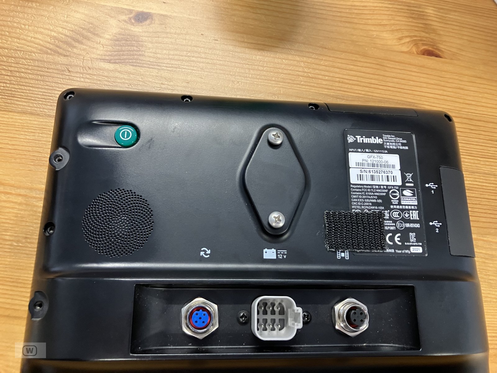 Lenksystem typu Trimble GFX-750, Neumaschine v Zell an der Pram (Obrázok 3)