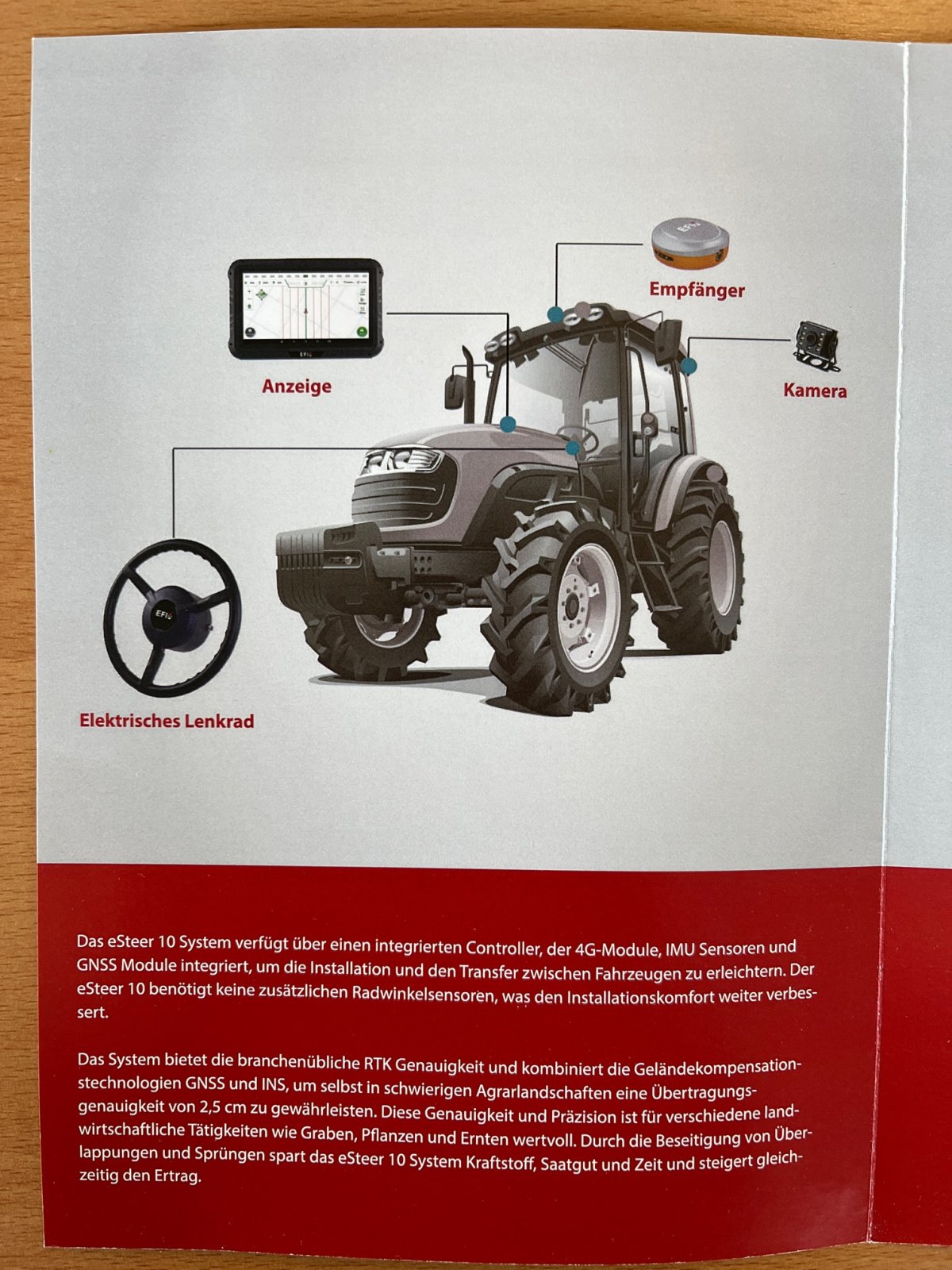 Lenksytem tipa EFI eSteer 10, Neumaschine u Höslwang (Slika 2)