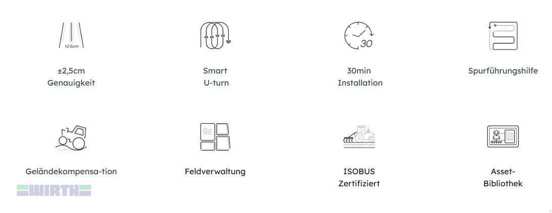 Lenksytem типа Sveaverken RTK F 100 Lenksystem "Rücklauf von Finanzierung", Neumaschine в Buchdorf (Фотография 3)