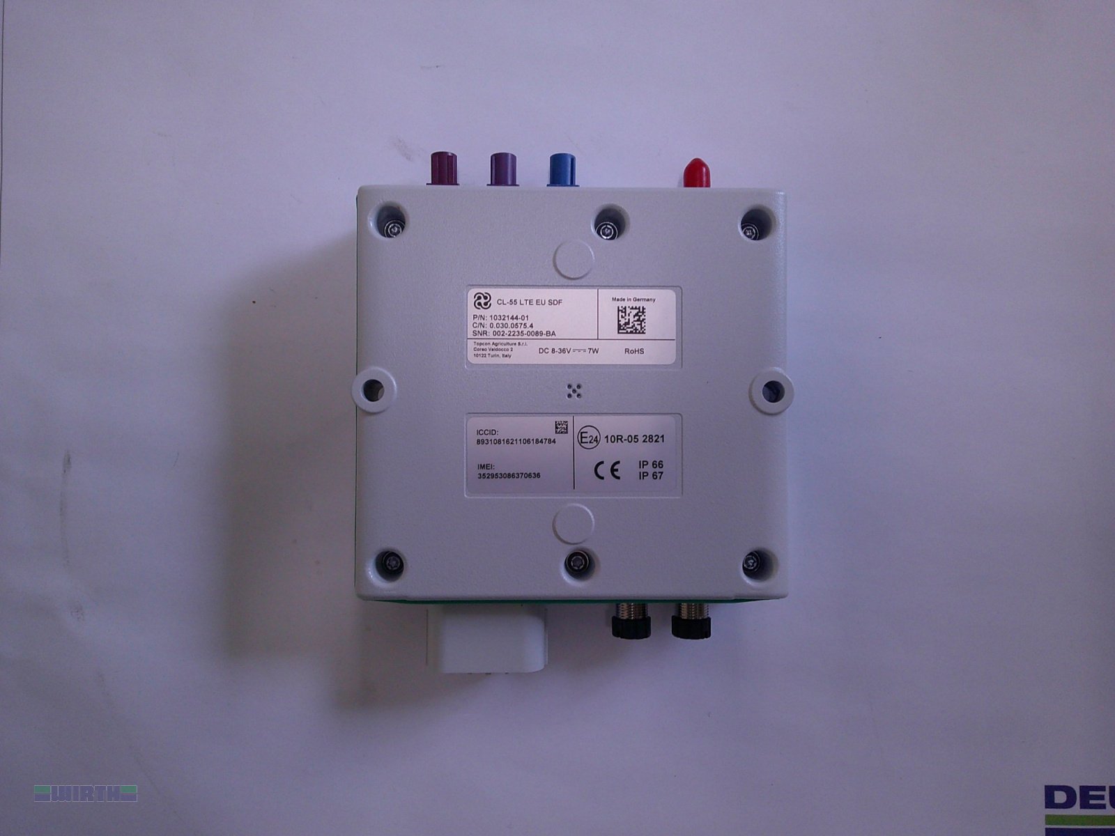 Lenksytem типа Topcon Spurführsystem-Empfänger CL-55 LTE EU SDF, Neumaschine в Buchdorf (Фотография 2)