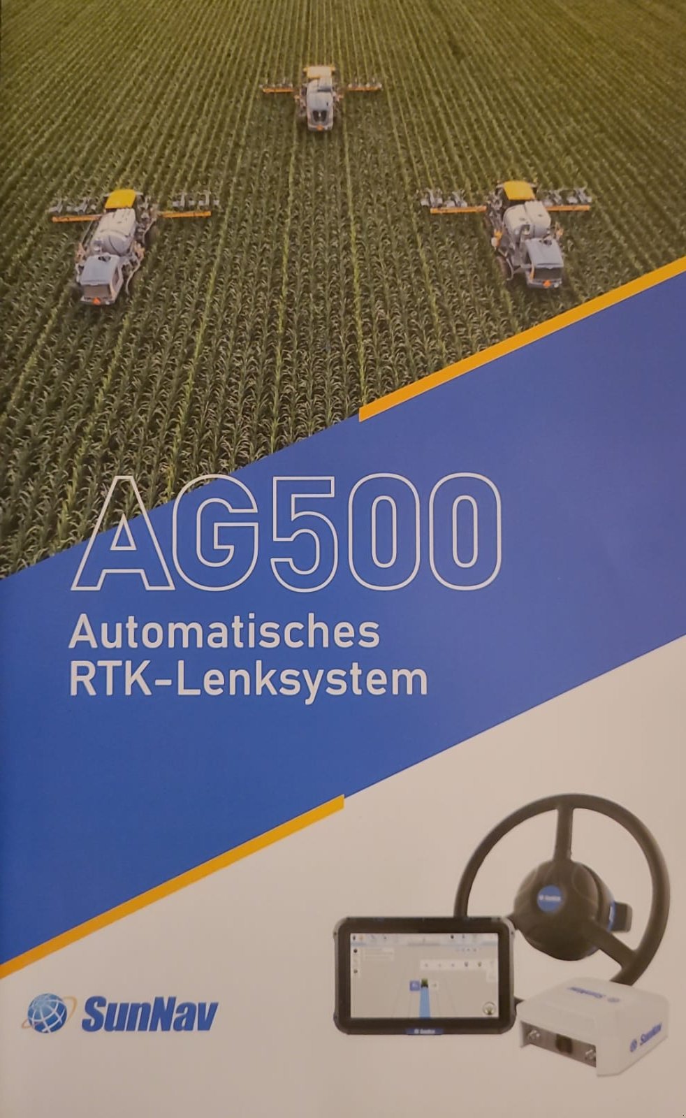 Lenksyteme & Maschinenautomatisierung du type SunNav Navigation AG 500, Neumaschine en Waldburg (Photo 16)