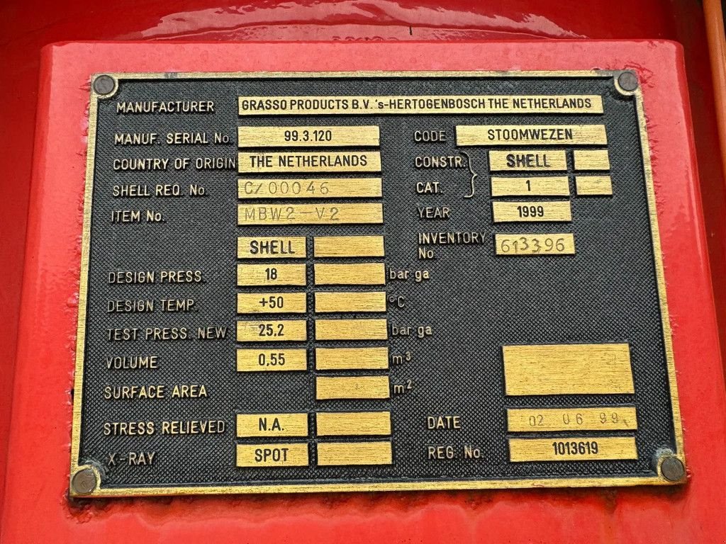 LKW des Typs DAF 55 230ATI **NITROGEN POWDER FIRETRUCK-TOPSHAPE**, Gebrauchtmaschine in Kessel (Bild 8)