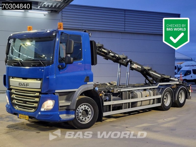 LKW от тип DAF CF 460 6X2 NL-Truck APK ACC Liftachse 28T Trans-Com chainlift Eu, Gebrauchtmaschine в Veghel (Снимка 1)
