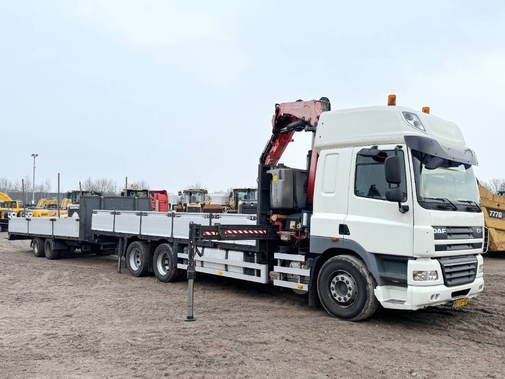 LKW typu DAF CF85.410 + 21m kran Fassi Crane 21ton/m + Trailer, Gebrauchtmaschine v Veldhoven (Obrázek 7)