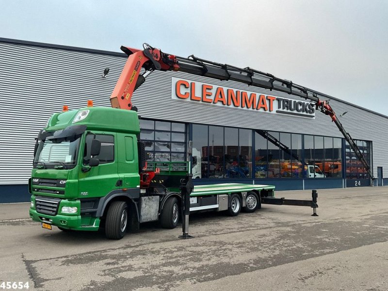 LKW Türe ait DAF FAX 85 CF 410 Euro 5 Palfinger 74 Tonmeter laadkraan + Fly-Jib!, Gebrauchtmaschine içinde ANDELST (resim 1)
