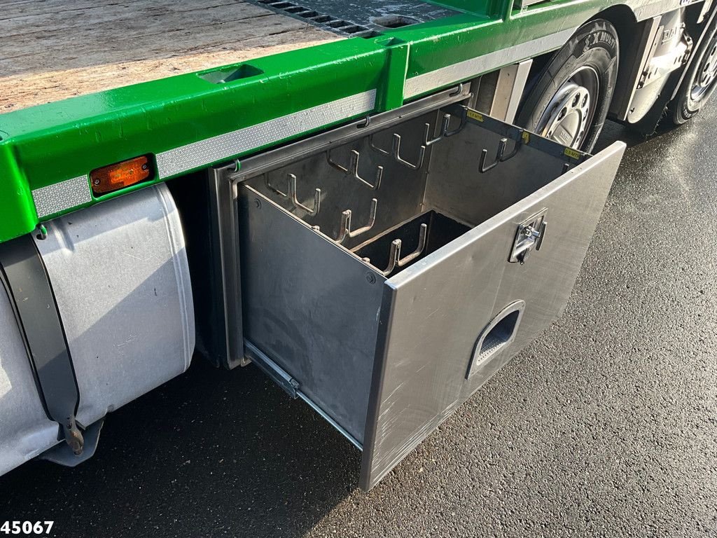 LKW Türe ait DAF FAX 85 CF 410 HMF 85 Tonmeter laadkraan + Fly-jib, Gebrauchtmaschine içinde ANDELST (resim 9)