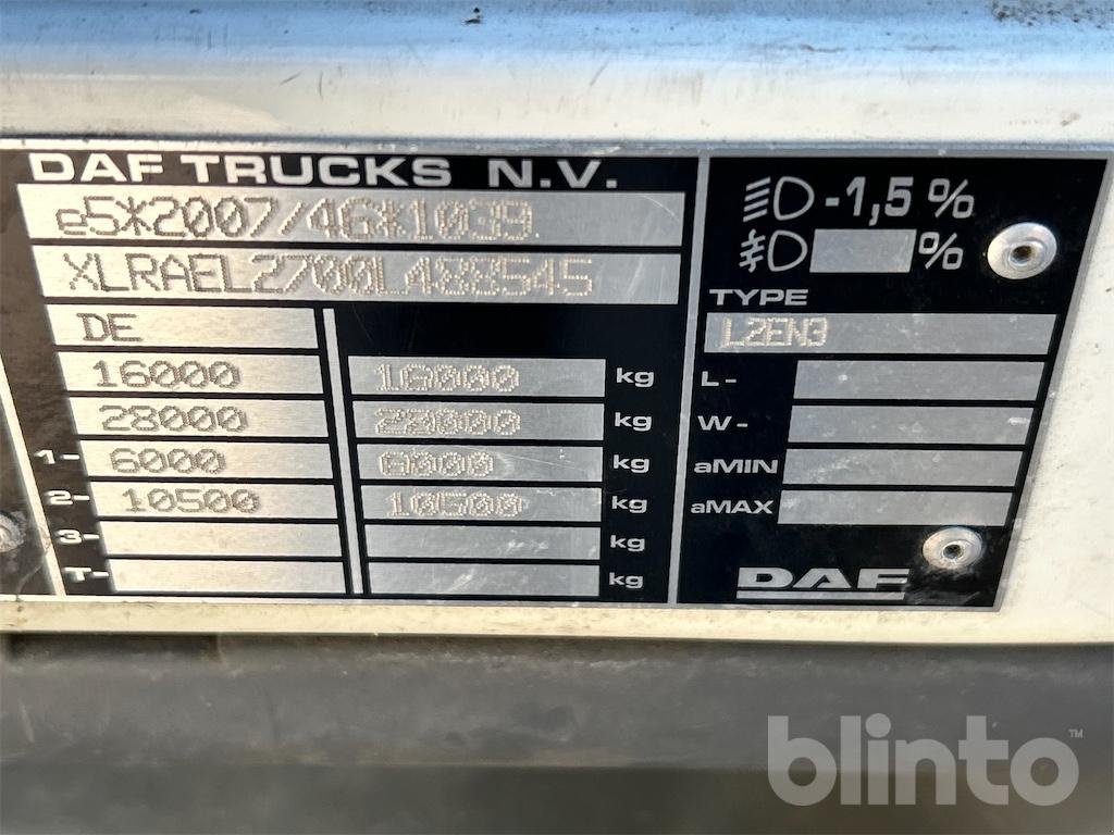 LKW типа DAF LF 290 FA, Gebrauchtmaschine в Düsseldorf (Фотография 6)