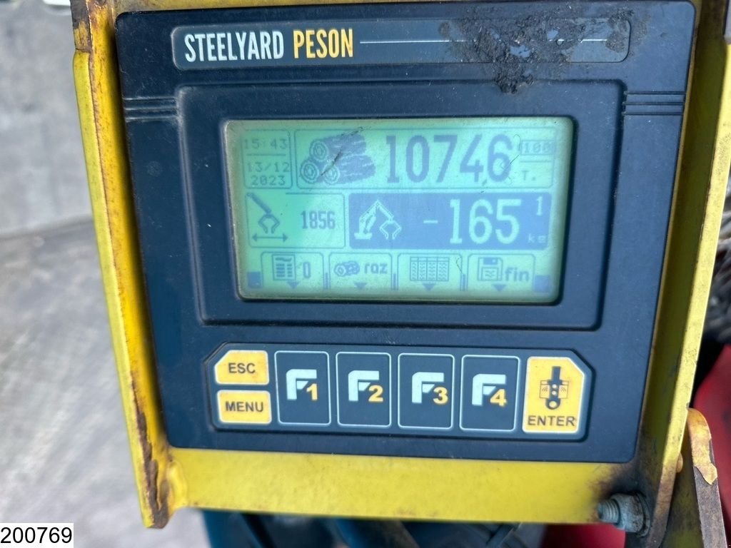 LKW des Typs DAF XF 530 6x4, Wood transport, Retarder, Loglift ET450, Gebrauchtmaschine in Ede (Bild 11)